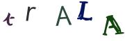 Recopier le code Captcha de l'image