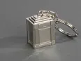 Vue 2 – Porte clefs boîte aux lettres 1930